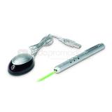 Apuntador con laser verde y cambiador de diapositivas