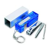 Llavero con set de manicure