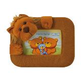Portarretratos de peluche modelo lion frame