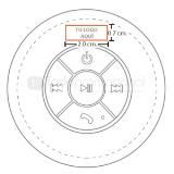 Bocina duke waterproof bluetooth
