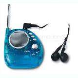 Radio fm portátil con luz