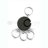 Llavero de aluminio con 4 argollas desprendibles