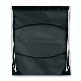 Bolsa de nylon con vinil y jaretas para ajustar