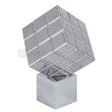 Base metalica con cubo giratorio