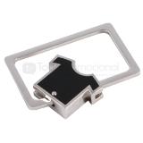 Llavero metalico con esmalte