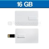 Usb tarjeta slim blanca de 16gb                                                                                                         