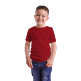 Playera juvenil cuello redondo manga corta