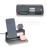 Multicargador inalámbrico casete