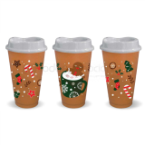 Cafetero galleta (incluye popote y cubrepopote aleatorios)