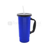 Tarro azul alto de plástico batch 