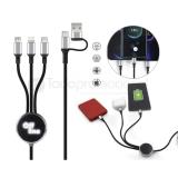 Cable conector de carga usb rayo