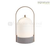 Bocina con lámpara mongar.