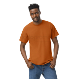 Playera cuello redondo a color adulto unisex tallas s-xl