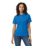 Playera tipo polo a color sofstyle dama tallas s-xl