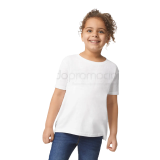 Playera infantil unisex blanca tallas 2 - 6