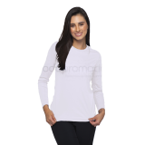 Playera dryfit dama manga larga tallas xs-xl