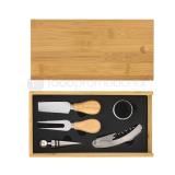 Set de vino y tabla para quesos "winchester"