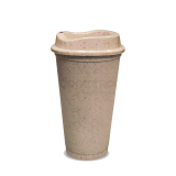 Vaso cafetero de fibra de agave sin impresión