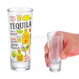 Tequilera de vidrio winky
