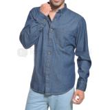 Camisa mezclilla caballero tallas xch , ch , m , l , xl
