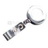 Porta gafete yoyo plata