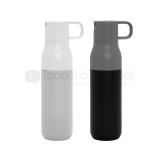 Botella térmica con dos tapas "rolling top"