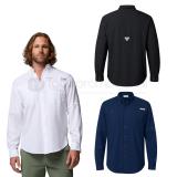 Camisa de manga larga con bolsas columbia tallas s-xl 