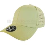 Gorra 7diez 100% poliéster con gajos microperforados y ajuste en cinturón de velcro