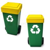Antiestrés de contenedor de basura