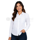 Camisa dobby dama tallas s-3xl