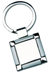 LLAVERO CUADRADO CORNERS | Articulos Promocionales