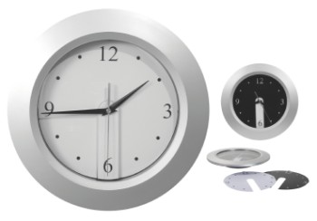 RELOJ ANALOGO DE PARED CON CARATULA REMOVIBLE  | Articulos Promocionales