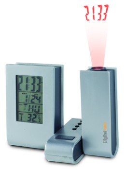 RELOJ MULTIFUNCIONAL CON PROYECTOR DE HORA | Articulos Promocionales
