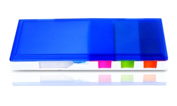 ESTUCHE CON TRES JUEGOS DE TIRAS ADHESIVAS | Articulos Promocionales