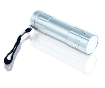 LINTERNA DE ALUMINIO CON 9 LEDS | Articulos Promocionales