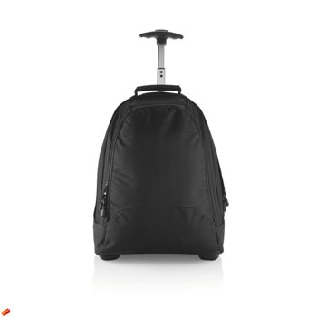 BUSINESS, BACKPACK CON  TROLLEY EN NYLON 600D CON RUEDAS Y JALADERA DE METAL | Articulos Promocionales