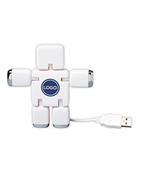 HUB Flexirobot-2 con cuatro puertos | Articulos Promocionales