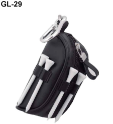 ACCESORIO PARA GOLF EN ESTUCHE DE CURPIEL | Articulos Promocionales