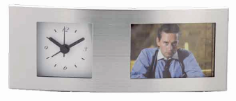 RELOJ METÁLICO CON 
PORTARRETRATO 

 | Articulos Promocionales