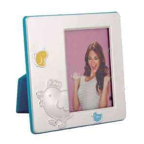PORTARRETRATO DE ALUMINIO ESMALTADO CON FIGURA DE PAJARO | Articulos Promocionales