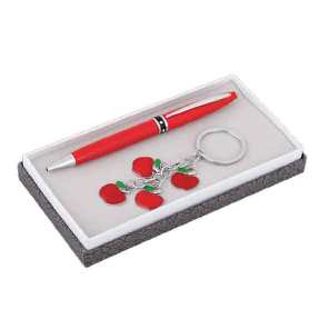 SET DE PLUMA Y LLAVERO METALICOS ESMALTADOS | Articulos Promocionales