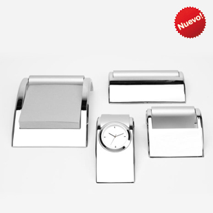 JUEGO DE ESCRITORIO CON RELOJ | Articulos Promocionales