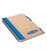 Libreta de papel reciclado con banda | Articulos Promocionales
