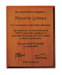 Reconocimiento de madera  | Articulos Promocionales