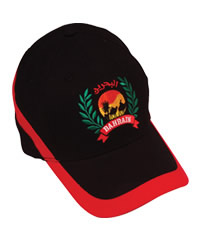 Gorra de algodón Hazen con una franjas | Articulos Promocionales
