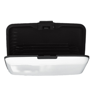 TARJETERO BOLSILLO PLAST    ACORDEON BLA | Articulos Promocionales