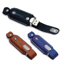 EJECUTIVA DE PIEL MEMORIA USB | Articulos Promocionales