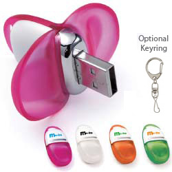 OVAL CLEAR MEMORIA USB | Articulos Promocionales