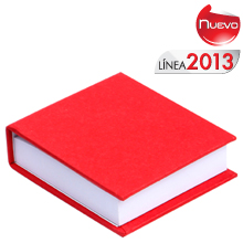LIBRETA ECOLOGICA CON NOTAS ADHESIVAS | Articulos Promocionales