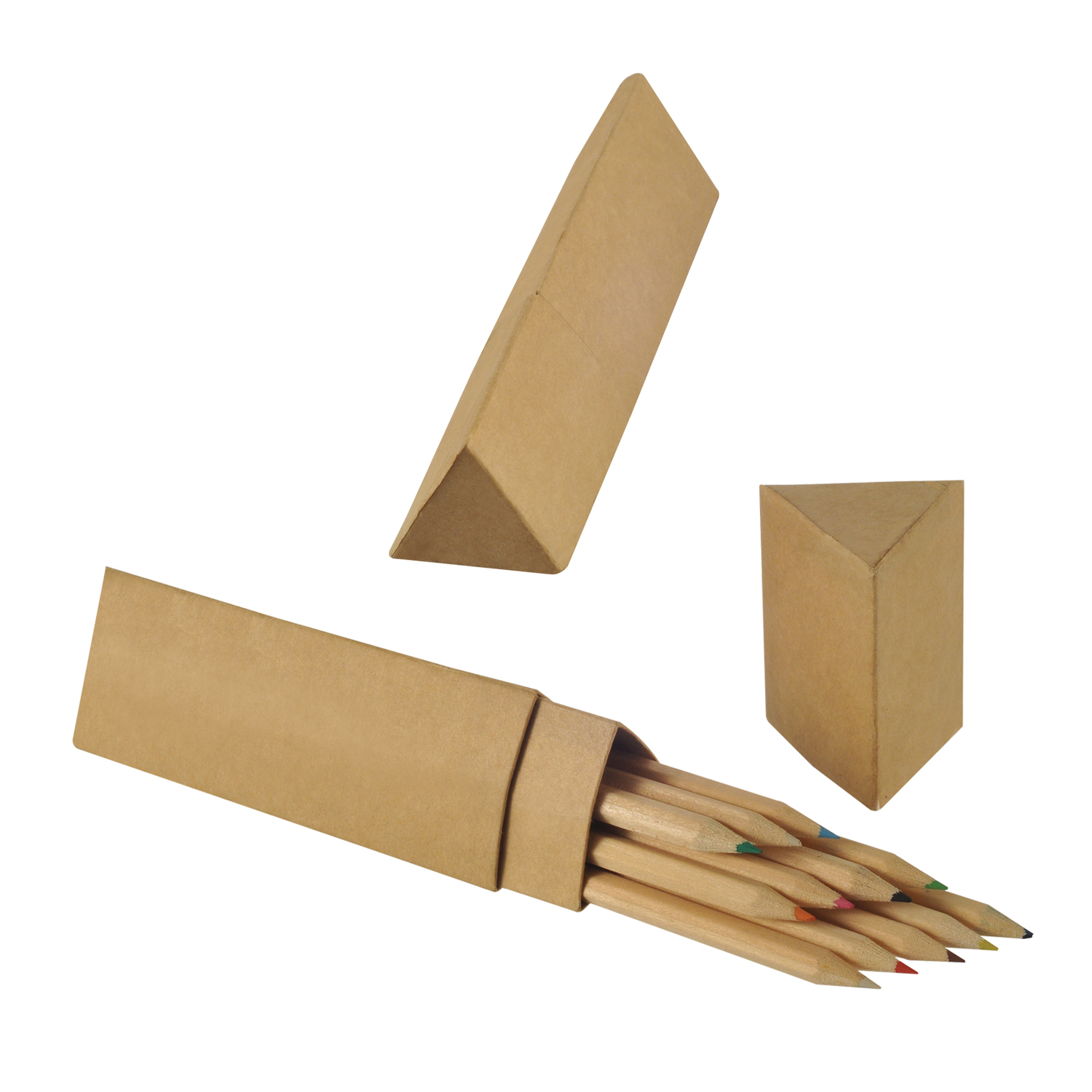 SET DE LAPICES CON ESTUCHE DE CARTON "GREEN" | Articulos Promocionales